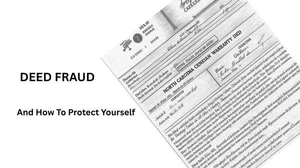 Deed fraud graphic © Lake Hickory Realty, LLC